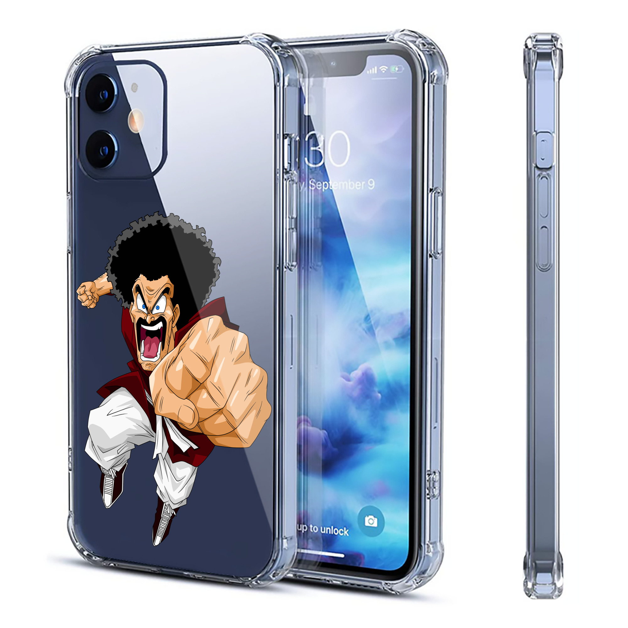 （画像用） ドラゴンボール DRAGON BALL 【iPhone 12シリーズ対応】透明スマホケース（クリアソフトケース）